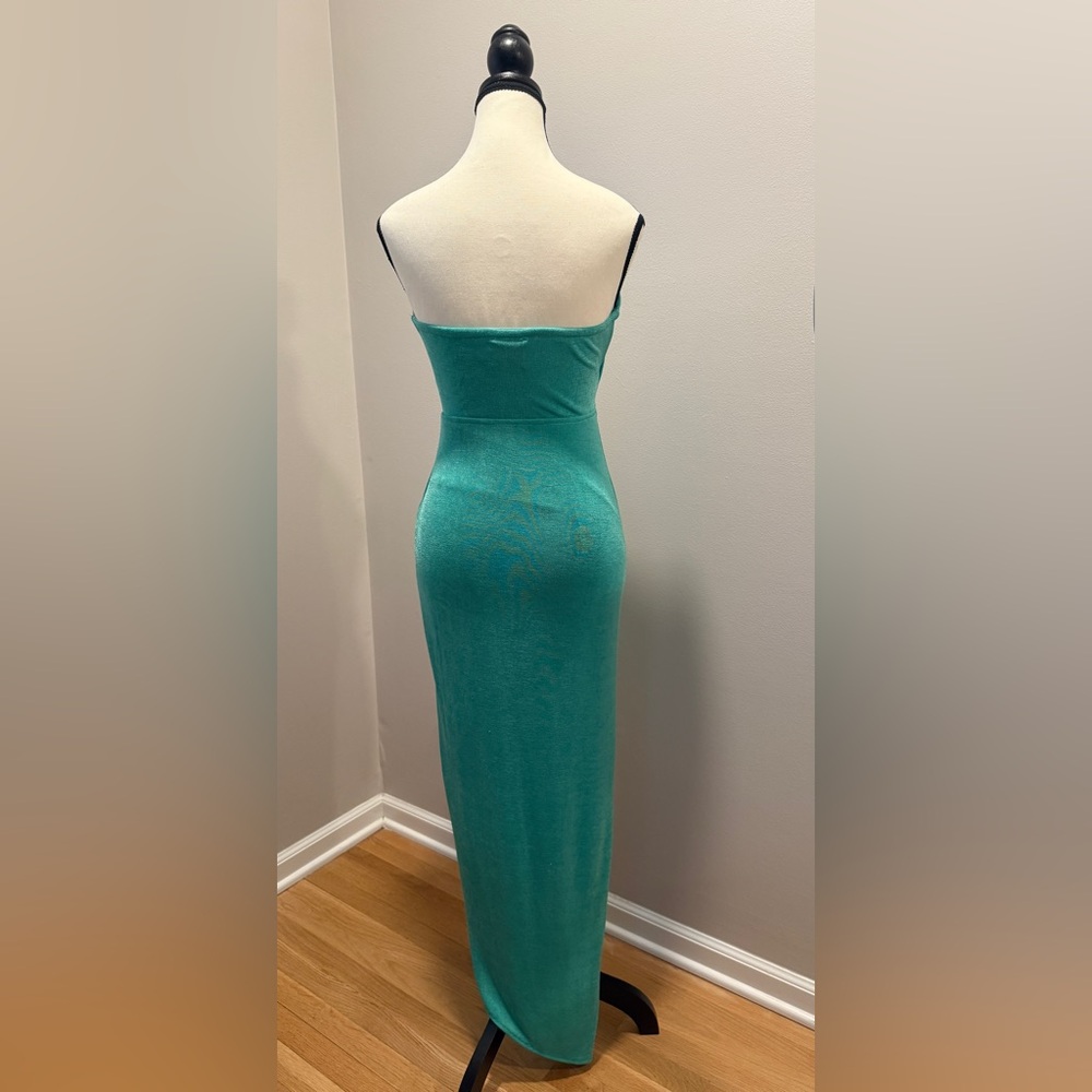 Hello Molly KEEPING IT ANGELIC MIDI DRESS GREEN - Picture 6 of 6